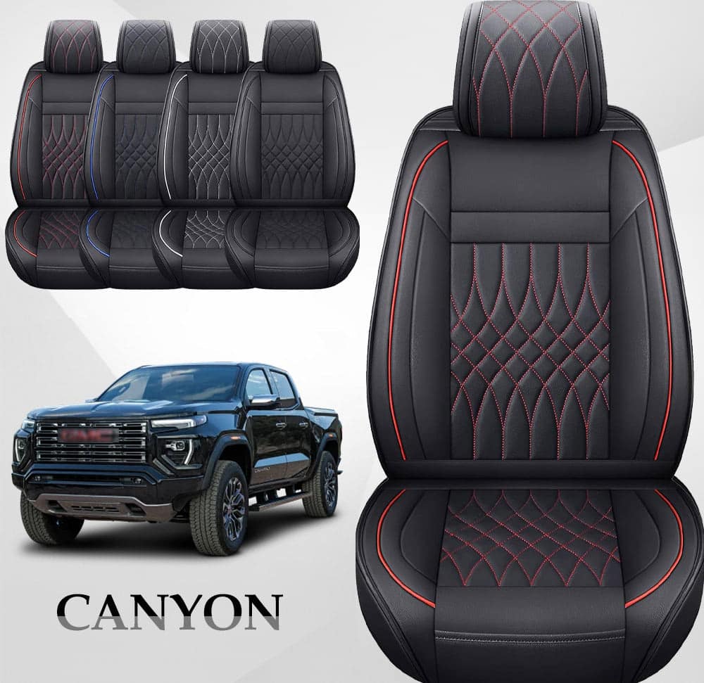 Custom Fit Car Seat Covers Full Set for GMC Canyon(2015-2025)