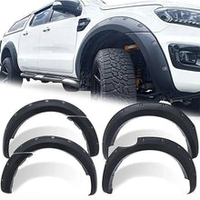 Load image into Gallery viewer, Matte Black LED Fender Flares for 2015-2025 Ford Ranger T7, T8, T9 – Modified Fender Arch Protector, Mudguard, and Body Kit