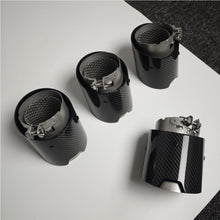 Load image into Gallery viewer, Carbon Fiber Tailpipe With Net Exhaust Tips For BMW X3M X4M M2 M3 M4 - F97 F98 G87 G80 G82 G83