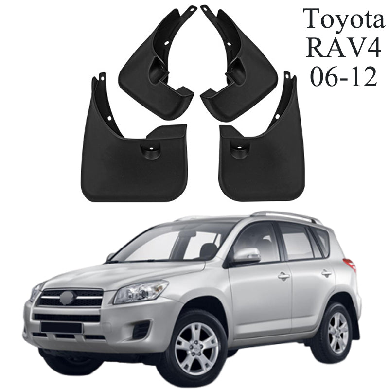 Mud Flaps Compatible with Toyota RAV4 (2000-2024) - Front & Rear Splash Guards, 4PCS/Set