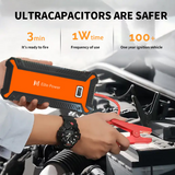 Portable Super Capacitor Jump Starter ,12V Batteryless Jump Starter,Bulit-in Supercapacitor, No Need Pre-Charge