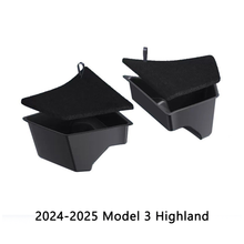 Load image into Gallery viewer, Tesla Model 3/Y Custom Storage Organizer 10-Piece Set - Highland/Juniper Floor Mats+Trunk Bucket+Phone Holder