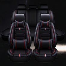 Load image into Gallery viewer, Universal Faux Leather Car Seat Covers 5-Piece Set – Waterproof, Easy Install, Fit SUV, Sedan & Truck