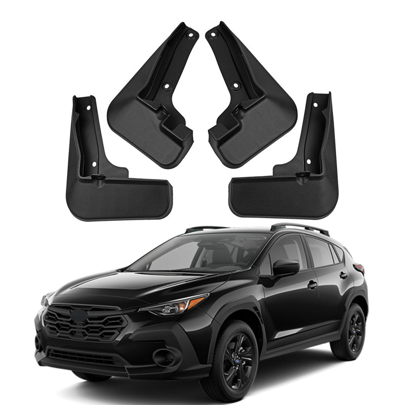 Mud Flaps for 2024 Subaru Crosstrek- Front and Rear Mud Splash Guards, 4-Piece Set