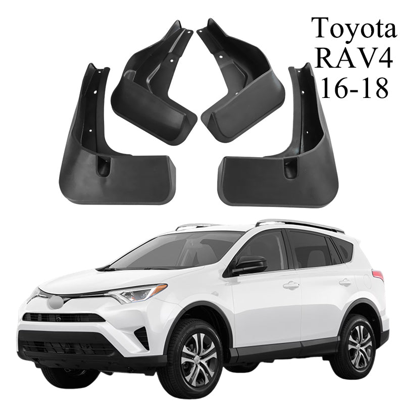 Mud Flaps Compatible with Toyota RAV4 (2000-2024) - Front & Rear Splash Guards, 4PCS/Set