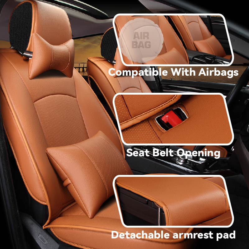 Premium Custom Fit Seat Covers for Nissan Frontier 2005–2024
