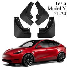 Load image into Gallery viewer, Mud Flaps for Tesla Model Y 2021-2025 - Front and Rear Splash Guards Mud Flaps, 4PCS Fender Flares Set