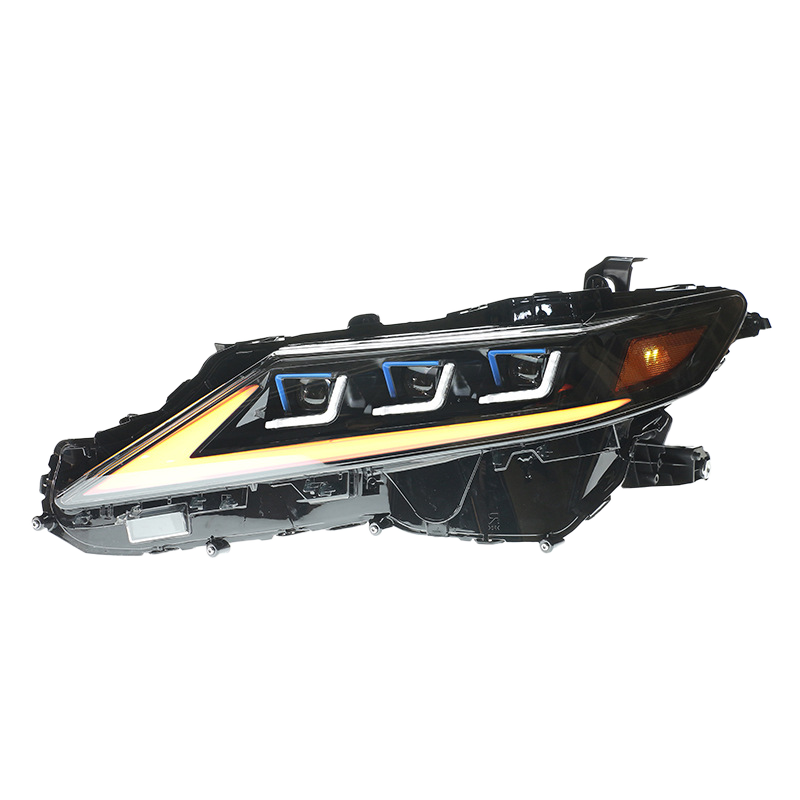 LED Headlights for Toyota Camry (2018–2023, 8th Gen) – Start-Up Animation & Projector Lens