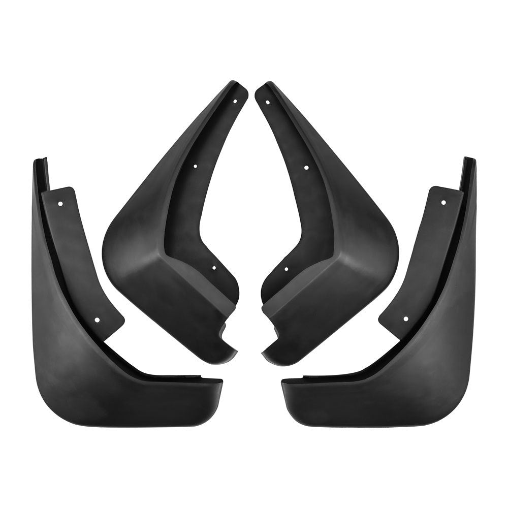 Mud Flaps for 2009-2017 Ford Fiesta - Front & Rear Splash Protection (4-Piece Set)