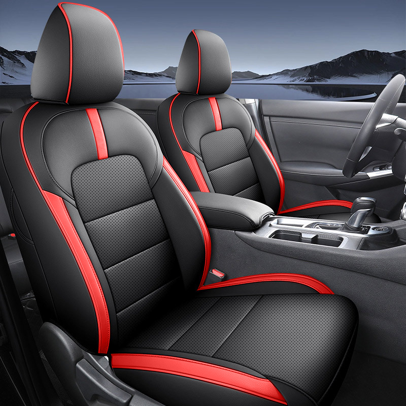 Custom Fit Leather Seat Covers for Nissan Sentra 2020-2025 - Airbag Compatible