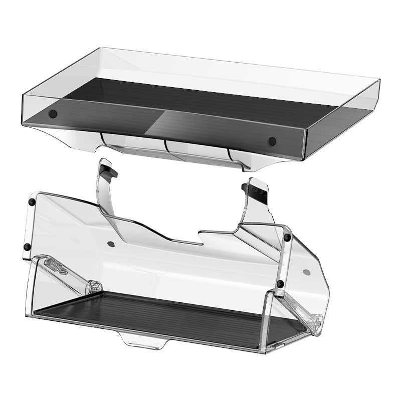 Hidden Foldable Central Control Screen Lower Storage Box for Tesla Model 3/Y