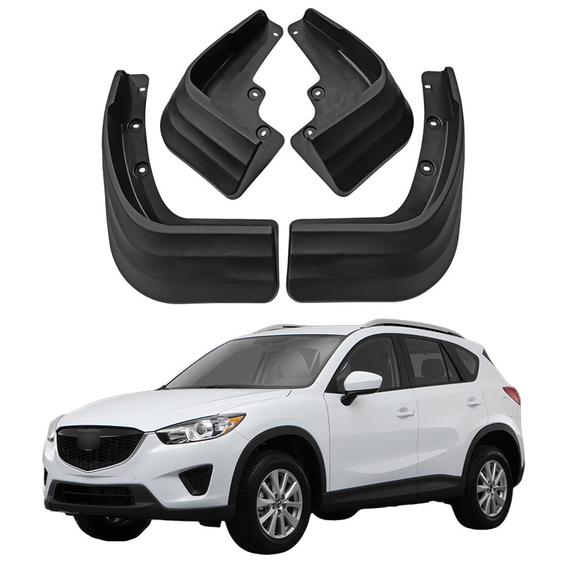 Mud Flaps for 2013-2025 Mazda CX-5 - 4PCS Front & Rear Wheel Splash Guards