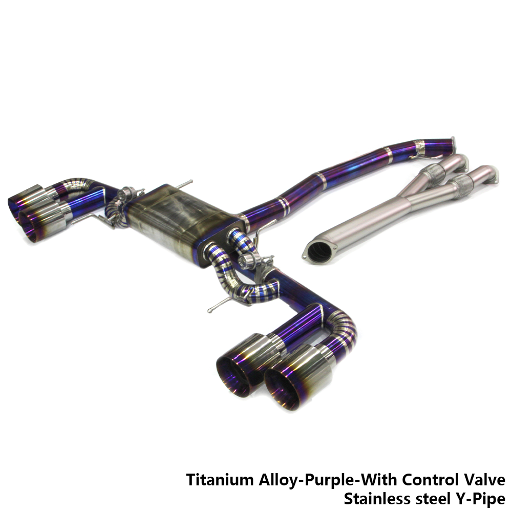 For Nissan GTR R35 2008–2023 Titanium Valved Exhaust System – Full Turbo-Back Upgrade