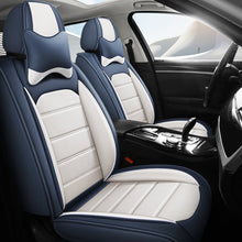 Load image into Gallery viewer, Universal Waterproof Leather Car Seat Covers Full Set, Front and Rear Seat Protection, Car Accessories.