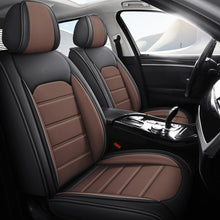 Load image into Gallery viewer, Universal Waterproof Leather Car Seat Covers Full Set, Front and Rear Seat Protection, Car Accessories.