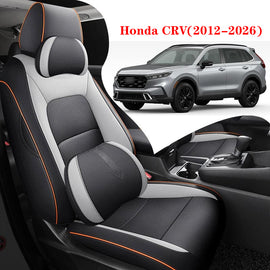 Custom Luxury Leather Car Seat Covers Full Set Special For Honda CRV (2023-2026)
