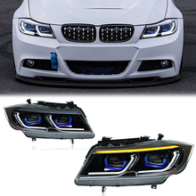 Load image into Gallery viewer, Applicable to 2005-2012 BMW 3 Series E90 LED Lens Headlights Assembly Upgrade Version, Streamer Turn Signal