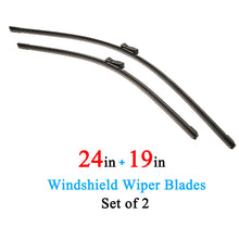 Load image into Gallery viewer, Boneless Silent Windshield Wiper Blades – OEM Quality for BMW 3/5/7 Series X3/X3M X4/X4M X5 (Set of 2)