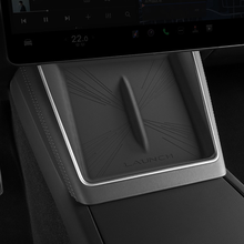 Load image into Gallery viewer, Tesla Model 3/Y Custom Storage Organizer 10-Piece Set - Highland/Juniper Floor Mats+Trunk Bucket+Phone Holder