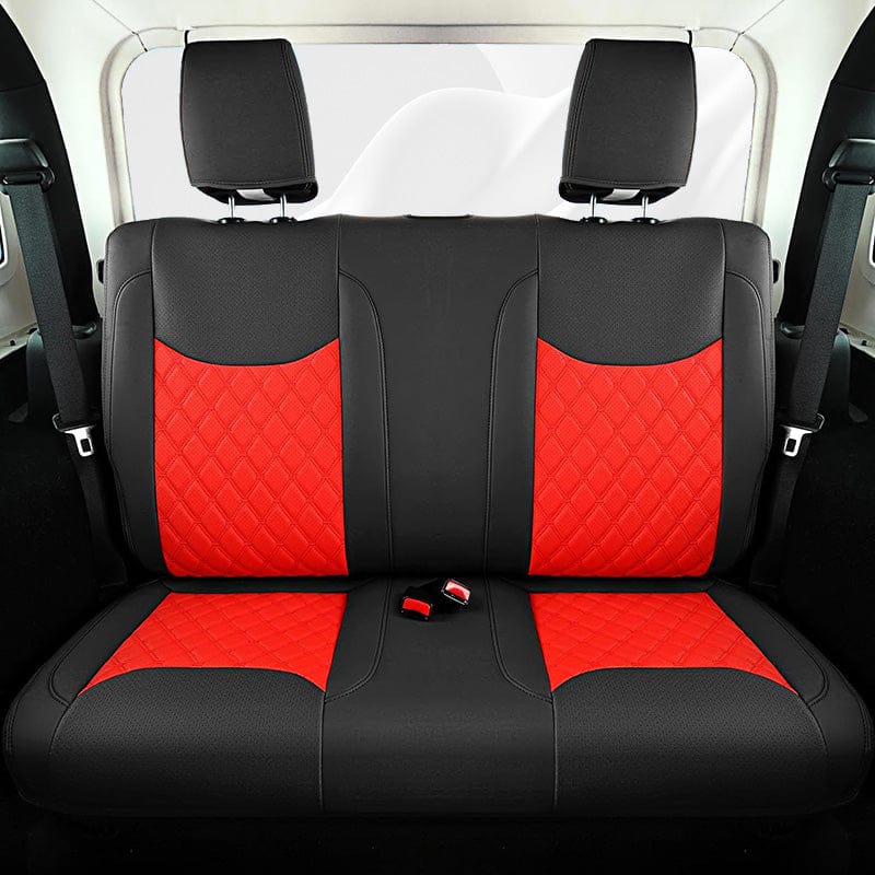Custom Nappa Leather Car Seat Covers Full Set Special for Jeep Wrangler (2007-2024)