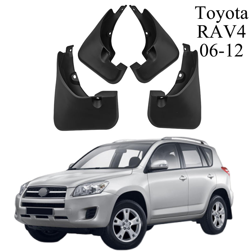 Mud Flaps Compatible with Toyota RAV4 (2000-2024) - Front & Rear Splash Guards, 4PCS/Set
