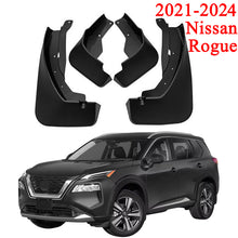 Load image into Gallery viewer, Mud Flaps for Nissan Rogue 2021-2024 - 4-Piece Front & Rear Mud Splash Guard Kit