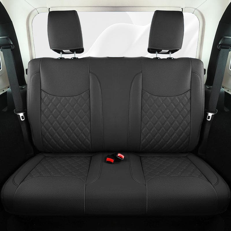 Custom Nappa Leather Car Seat Covers Full Set Special for Jeep Wrangler (2007-2024)