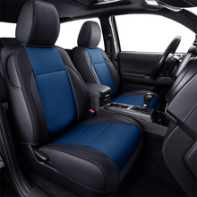 Load image into Gallery viewer, Custom Luxury Leather Car Seat Covers for Toyota Tacoma Crew Cab (2016-2023)