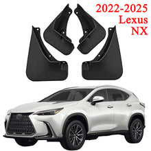 Load image into Gallery viewer, Mud Flaps for 2022-2025 Lexus NX (NX250, NX350, NX350h, NX450h) - Front & Rear Splash Guards, 4-Piece Set