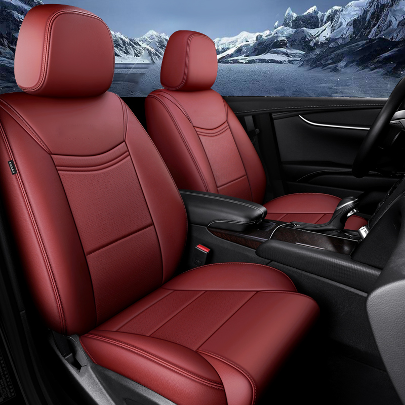 Custom All-Inclusive Leather Car Seat Covers Full Set for Cadillac XT4/ XT5 (2017-2025)