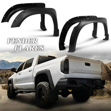 Load image into Gallery viewer, Fender Flares for 2007-2025 Toyota Tundra, Pocket-Riveted Style ABS Thermo Plastic, Matte Black