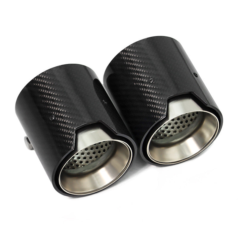 Suitable for BMW 3 Series 4 Series 320d/330i/330e/425 G20/G21/G23 Carbon Fiber Exhaust Tailpipe