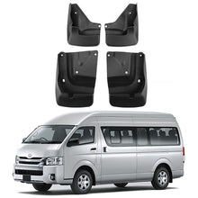 Load image into Gallery viewer, Car Mud Flaps for Toyota Hiace 2012-2024, No-Drill Fenders, Front & Rear Mud Splash Guards (4 Pcs)