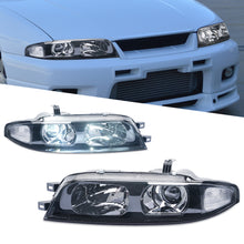 Load image into Gallery viewer, LED DRL Headlight & Turn Signal Assembly for Nissan Skyline R33 GT-R GT-S GT-T (1993–1998)