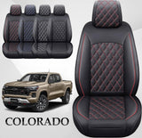 Custom Fit Car Seat Covers Full Set For Chevrolet Colorado (2015-2025)