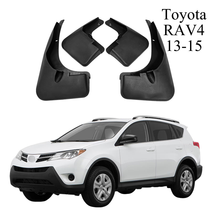 Mud Flaps Compatible with Toyota RAV4 (2000-2024) - Front & Rear Splash Guards, 4PCS/Set