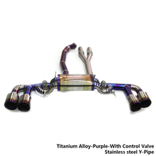 Load image into Gallery viewer, For Nissan GTR R35 2008–2023 Titanium Valved Exhaust System – Full Turbo-Back Upgrade