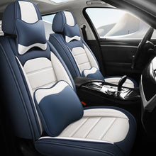 Load image into Gallery viewer, Universal Waterproof Leather Car Seat Covers Full Set, Front and Rear Seat Protection, Car Accessories.