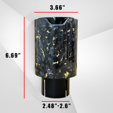 Load image into Gallery viewer, Floral Satin Carbon Fiber Exhaust Tips for BMW M2/M3/M4 - Custom Style
