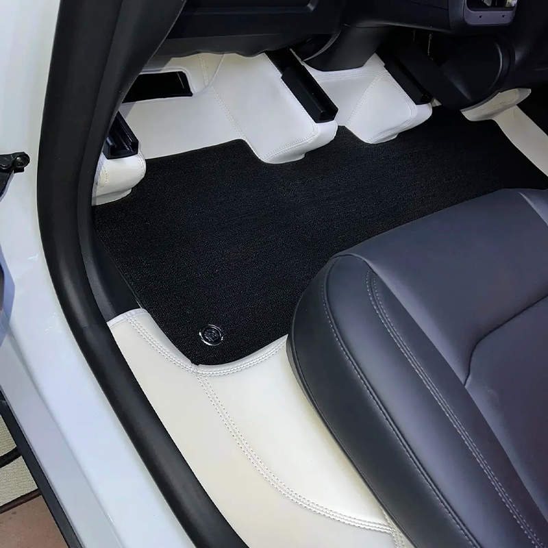 Special for Tesla Model S 2012-2024 360° Full Wrap All-Weather Leather Floor Mat