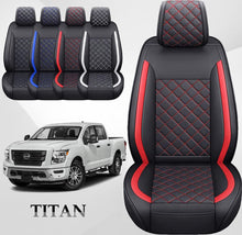 Load image into Gallery viewer, Custom Fit Car Seat Covers Full Set for Nissan Titan(2017-2025)