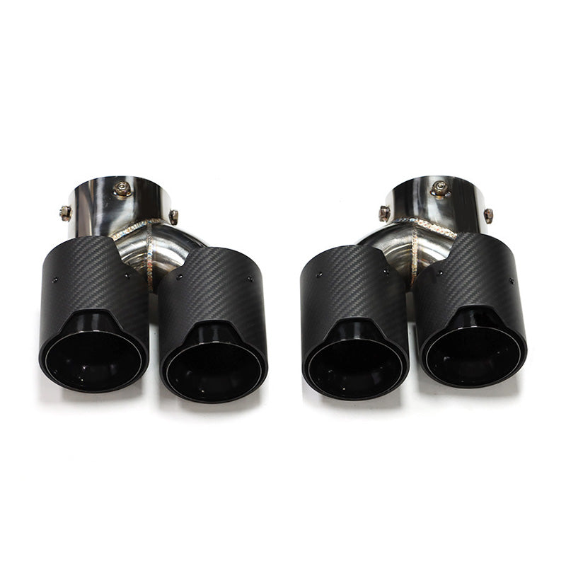 Carbon Fiber Dual Exhaust Tips for BMW M2/M3/M4 3 Series G20/G21/G23/G42 (2019+)