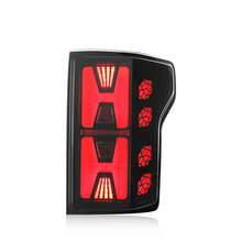 Load image into Gallery viewer, 2015–2020 Ford F-150 LED Tail Lights with Starting Animation, Smoked Lens, DOT Approved (Pair)