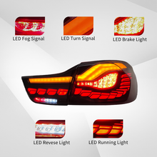 Load image into Gallery viewer, Suitable for BMW 4 Series/M4 (2014-2019, F32/F36/F82) LED Dragon Scale Tail Light Assembly
