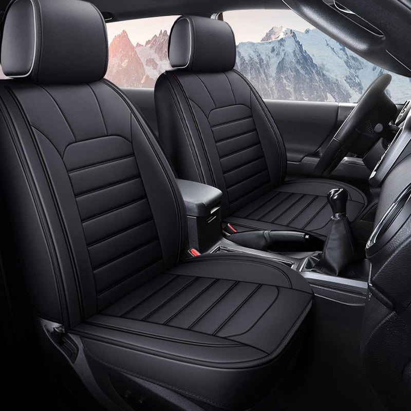 Custom Leather Car Seat Covers Full Set For Toyota Tundra (2014-2025)