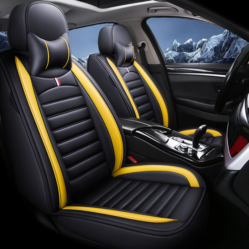 Universal Car Seat Covers Full Set –All-Season Fit for Most Sedans, SUVs & Trucks