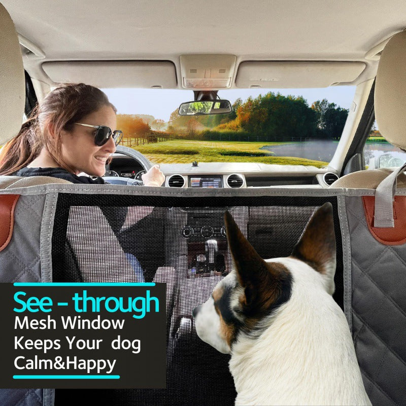 Dog Car Seat Cover Machine Washable Waterproof Pet Hammock , Scratch