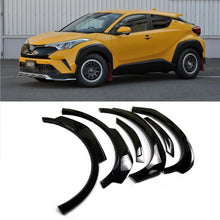 Load image into Gallery viewer, Front and Rear Fender Flares Kit - 6-Piece Glossy Black for Toyota C-HR (2016-2023)