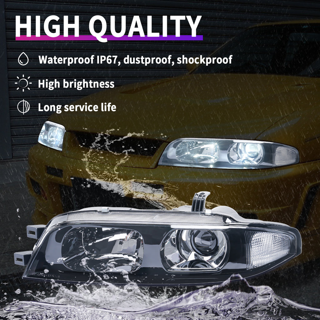 LED DRL Headlight & Turn Signal Assembly for Nissan Skyline R33 GT-R GT-S GT-T (1993–1998)