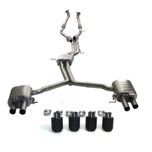 Load image into Gallery viewer, Valved Sport Exhaust System for Audi B9 S4/S5 3.0T 2018–2020 | Dual Exit | Steel/Titanium